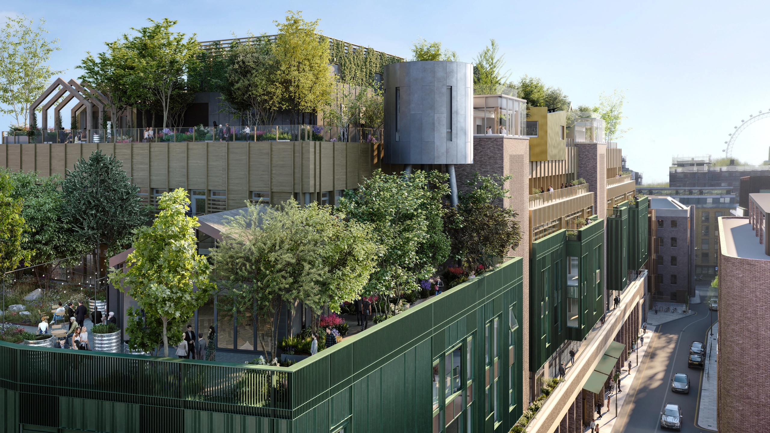 Exterior of Roots in the Sky, London