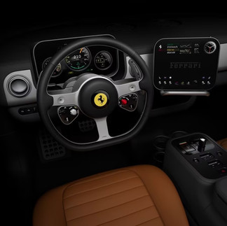 Ferrari Luce steering wheel