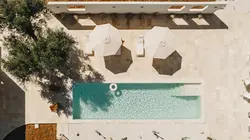 villa vita puglia aerial view