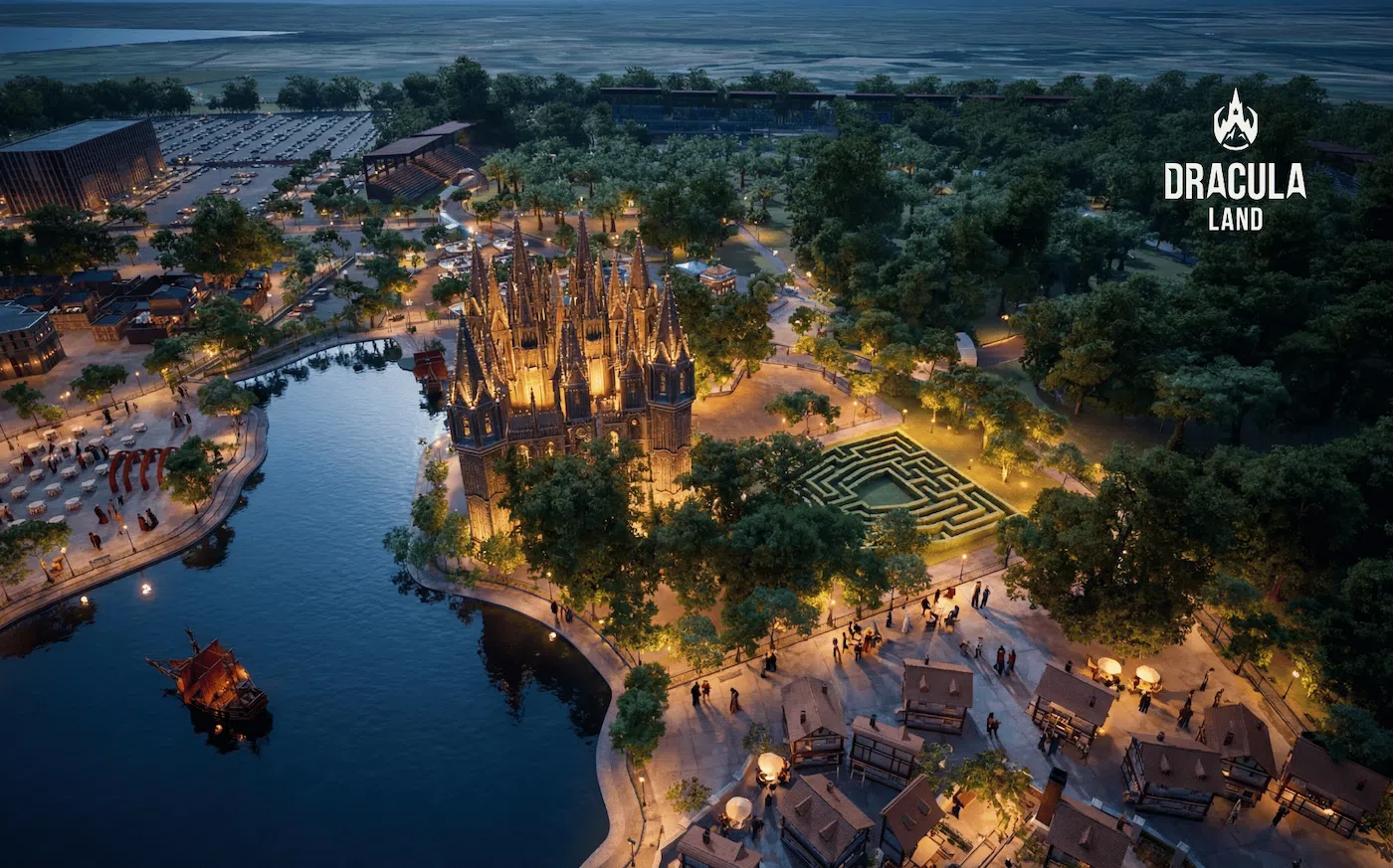 Castle at Dracula Land