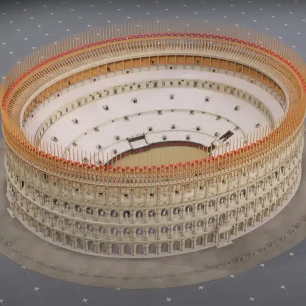 Rome's Colosseum as it originally looked