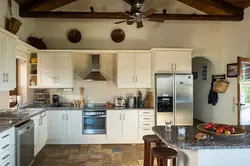 villa petrino lefkada modern kitchen