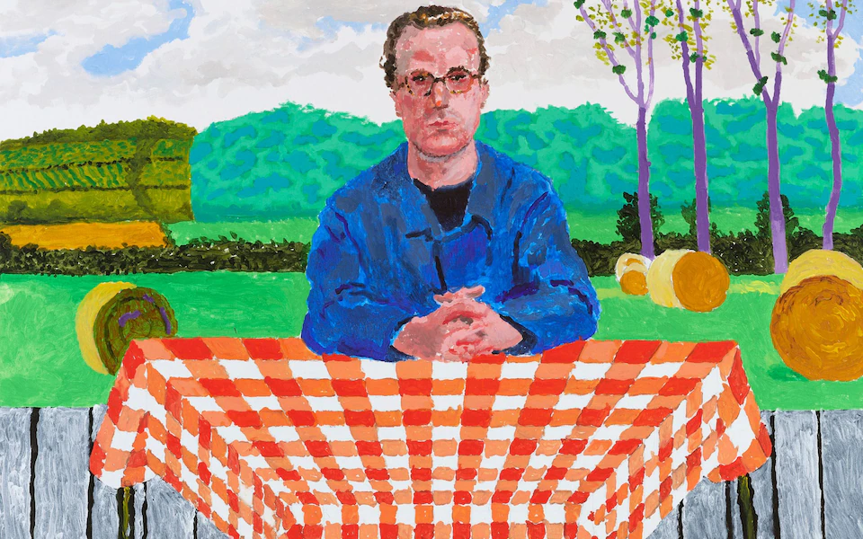 Jack Ransome wearing a blue jacket