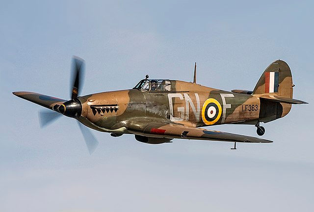 A restored Hawker Hurricane
