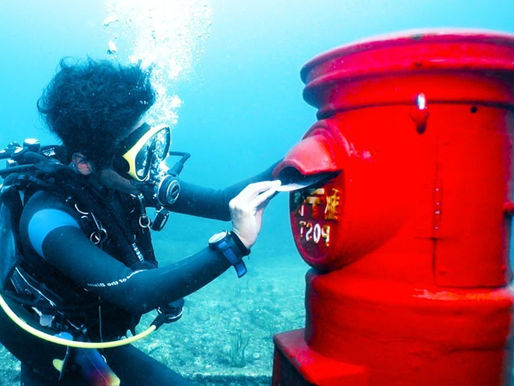 Japan's Remarkable Underwater Post Box