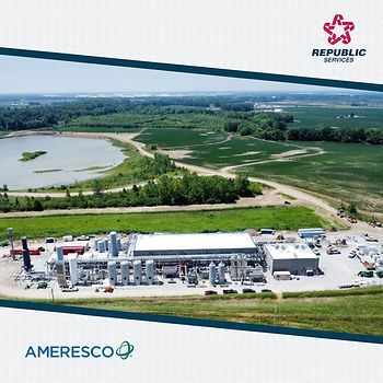 New gas conversion plant at Roxana Landfill in Illinois