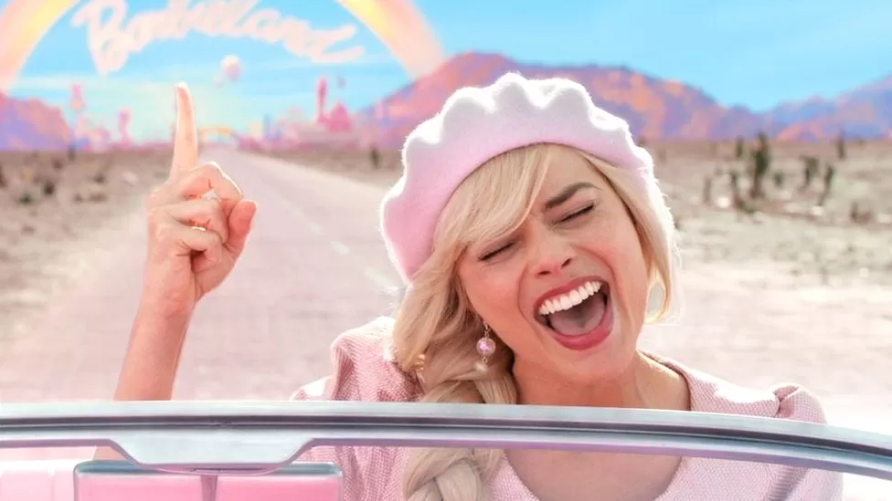 Margot Robbie as Barbie