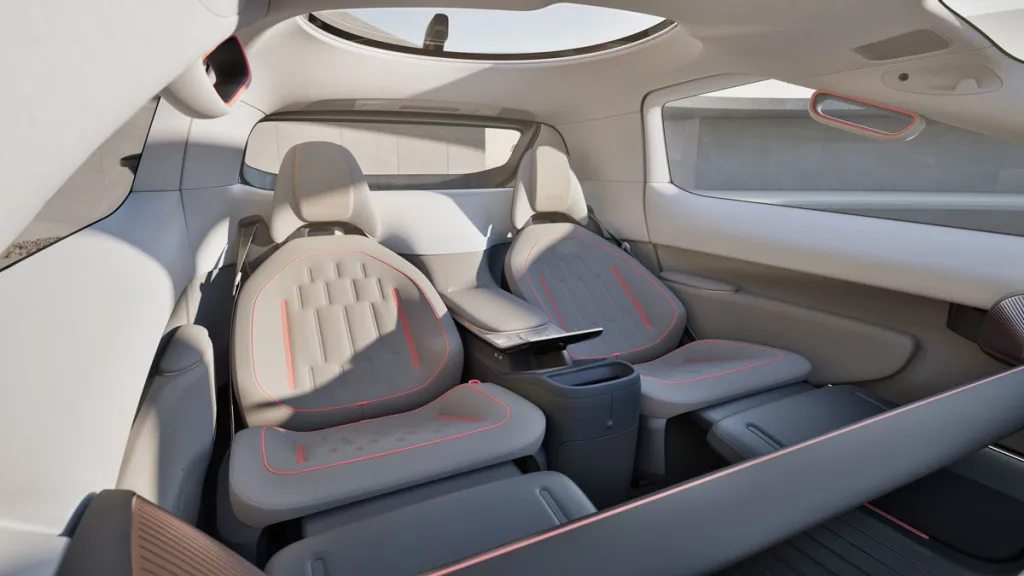 Verne's luxury interior