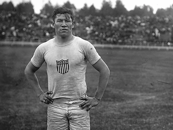 Athlete Jim Thorpe