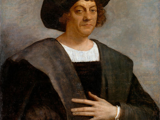 Portrait painting of Christopher Columbus