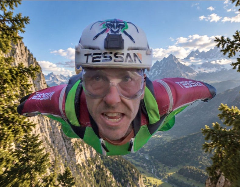 Don't Try This: Wingsuit Flying Through Trees in Switzerland