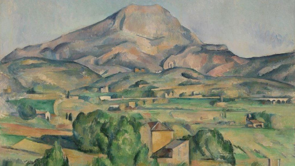 Cezanne painting