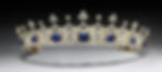 Queen Victoria’s sapphire-and-diamond coronet