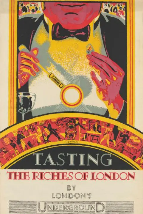 London Underground Riches of London poster