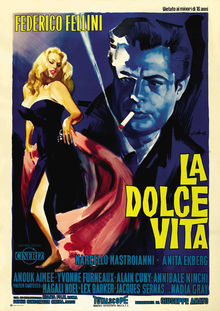 La Dolce Vita movie poster