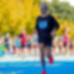 Harry Styles running in the Berlin Marathon