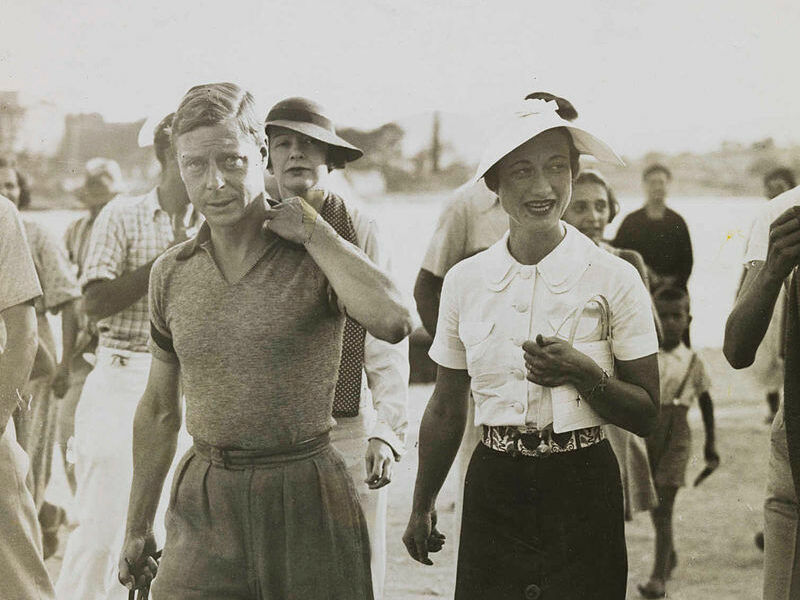 Edward VIII and Wallis Simpson in the Mediterranean, 1936