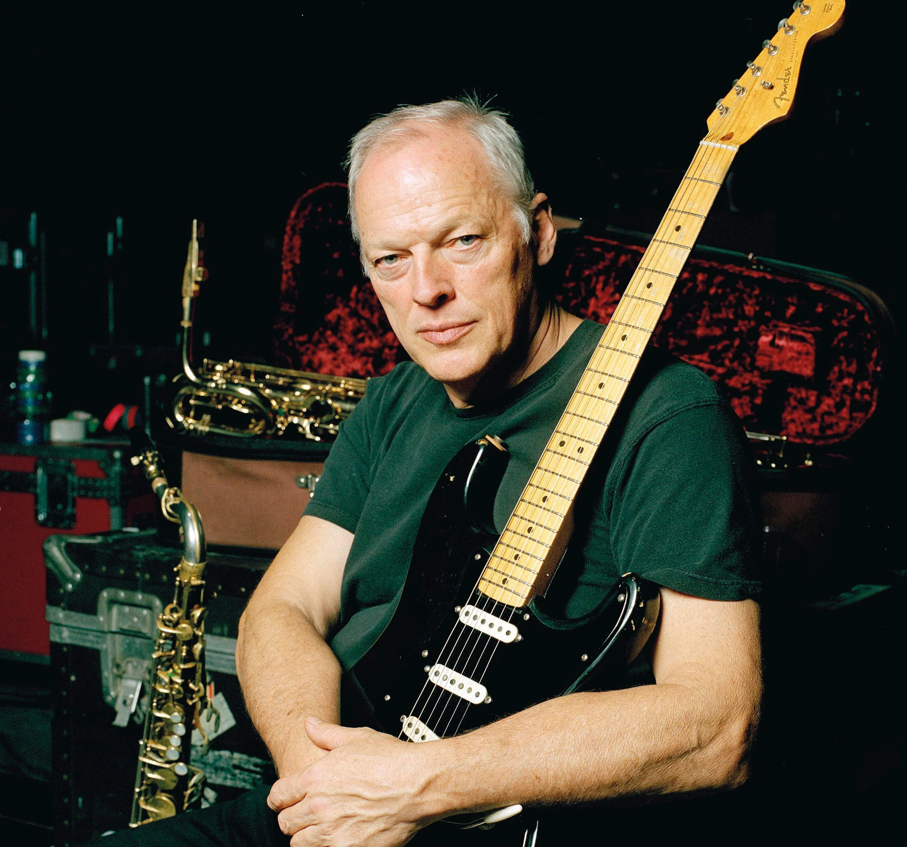 Gilmour's 'Black Strat' guitar