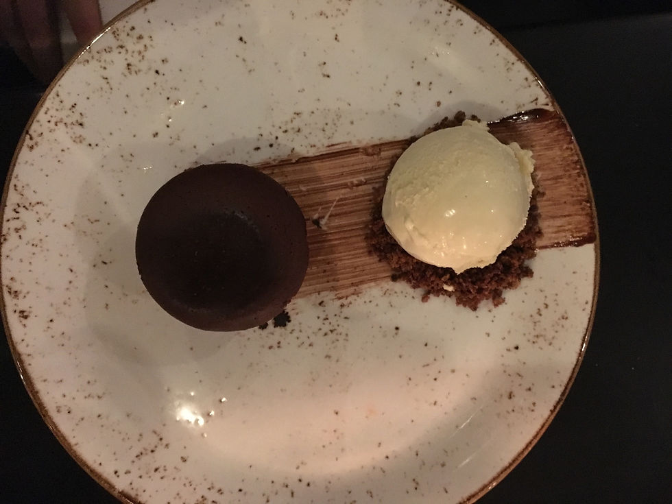 Fondant au chocolat noir