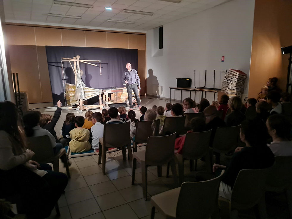 Le théâtre s'invite à l'école de Sainte-Anne
