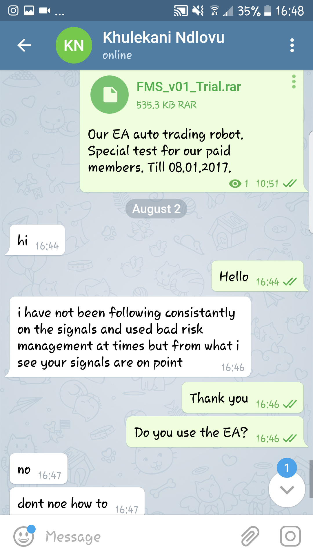 E forex finance ltd
