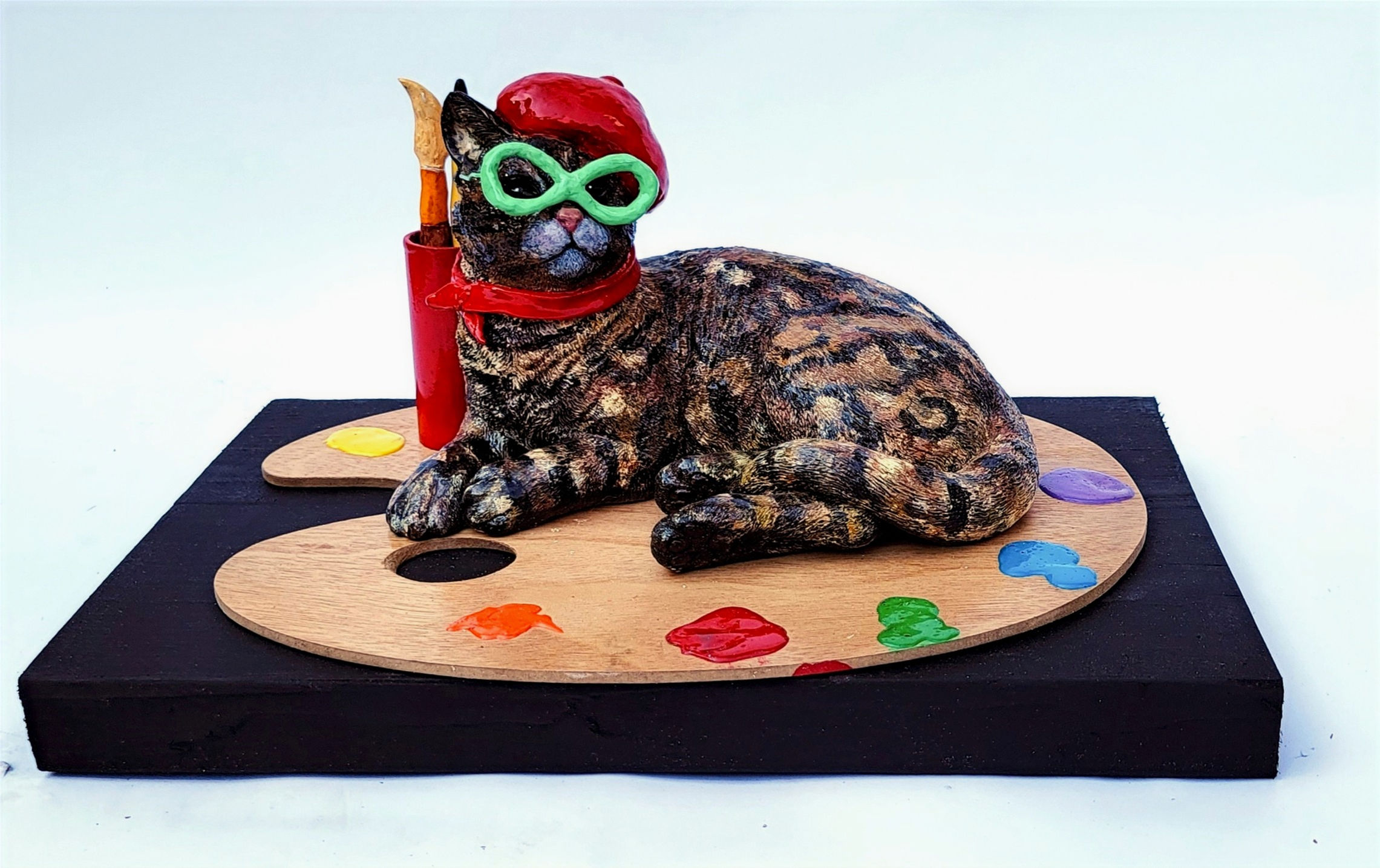 BELLA THE KITTY ARTIST by JULIET CEREZO