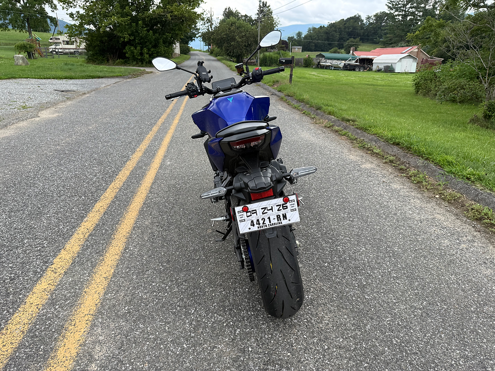 2026 Yamaha MT 09 Blue for rent from Engineered 4 Adventure - Motorcycle Rentals Canton NC. 