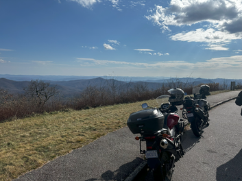 Blue Ridge Pakway Motorcycle Rentals Asheville NC Harley Davidson and BMW