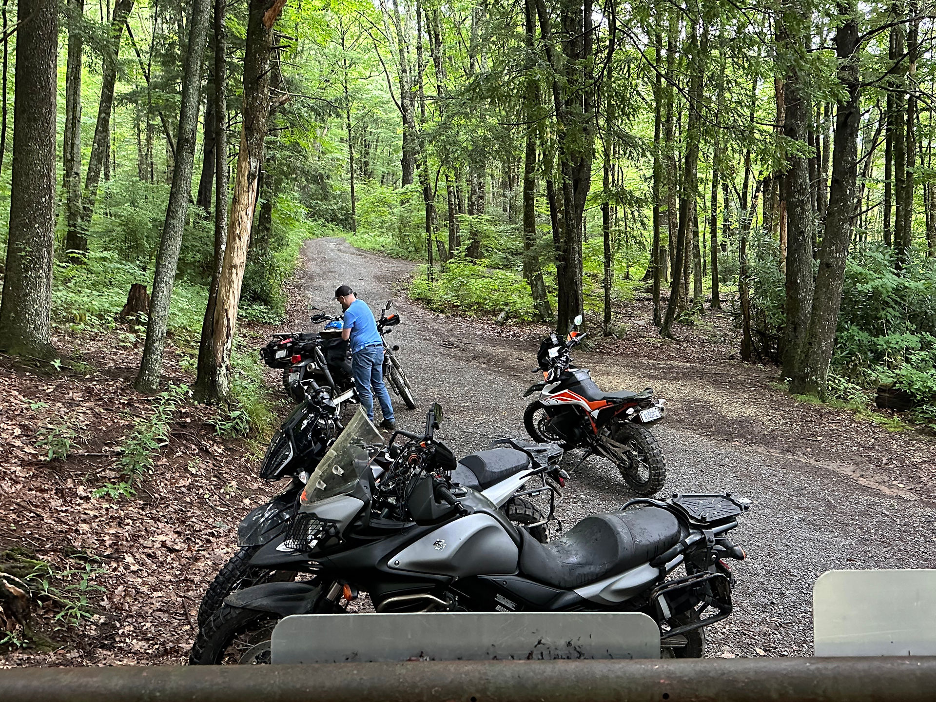 Parking at Swan Cabin
