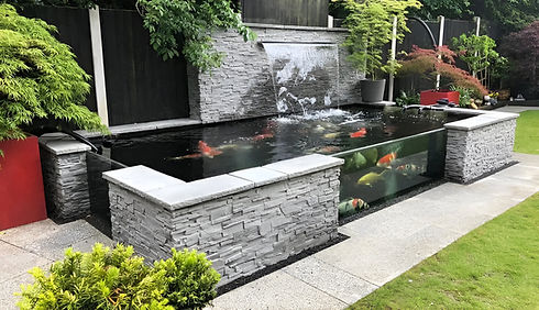 Pond Viewing Window 25.5mm Toughened Laminate Glass