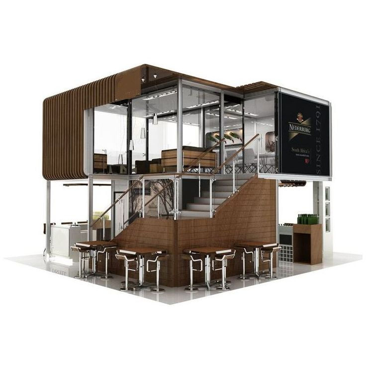 Qubic kiosk shop& cafes
