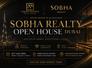 The Sobha Realty event Dubai offers a unique opportunity for buyers, investors, and real estate enthusiasts to explore some of the most sought-after properties in the city.