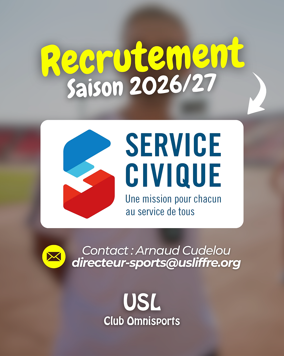 Devenez Service Civique à l'US Liffré Omnisports