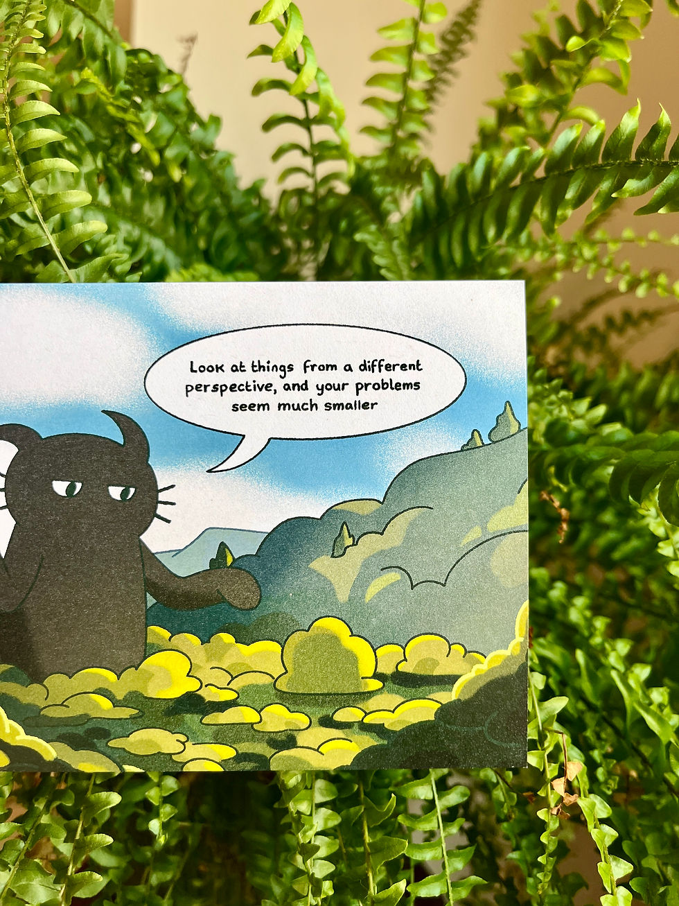 Thumbnail: Looking for perspective A6 Postcard