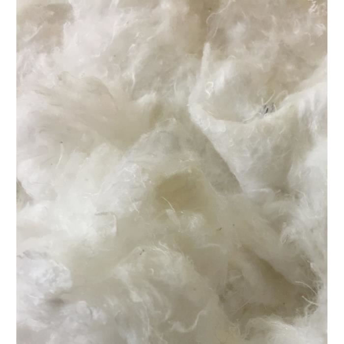 Miniature : 2 Kilos De Ouate de Rembourrage Fibre Polyester Hypoallergénique, Fibre