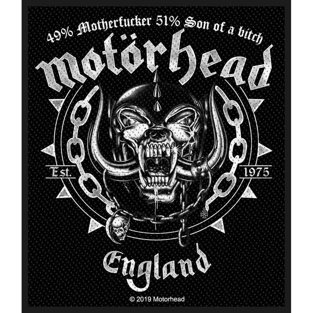 Motorhead - Ball & Chain - Patch
