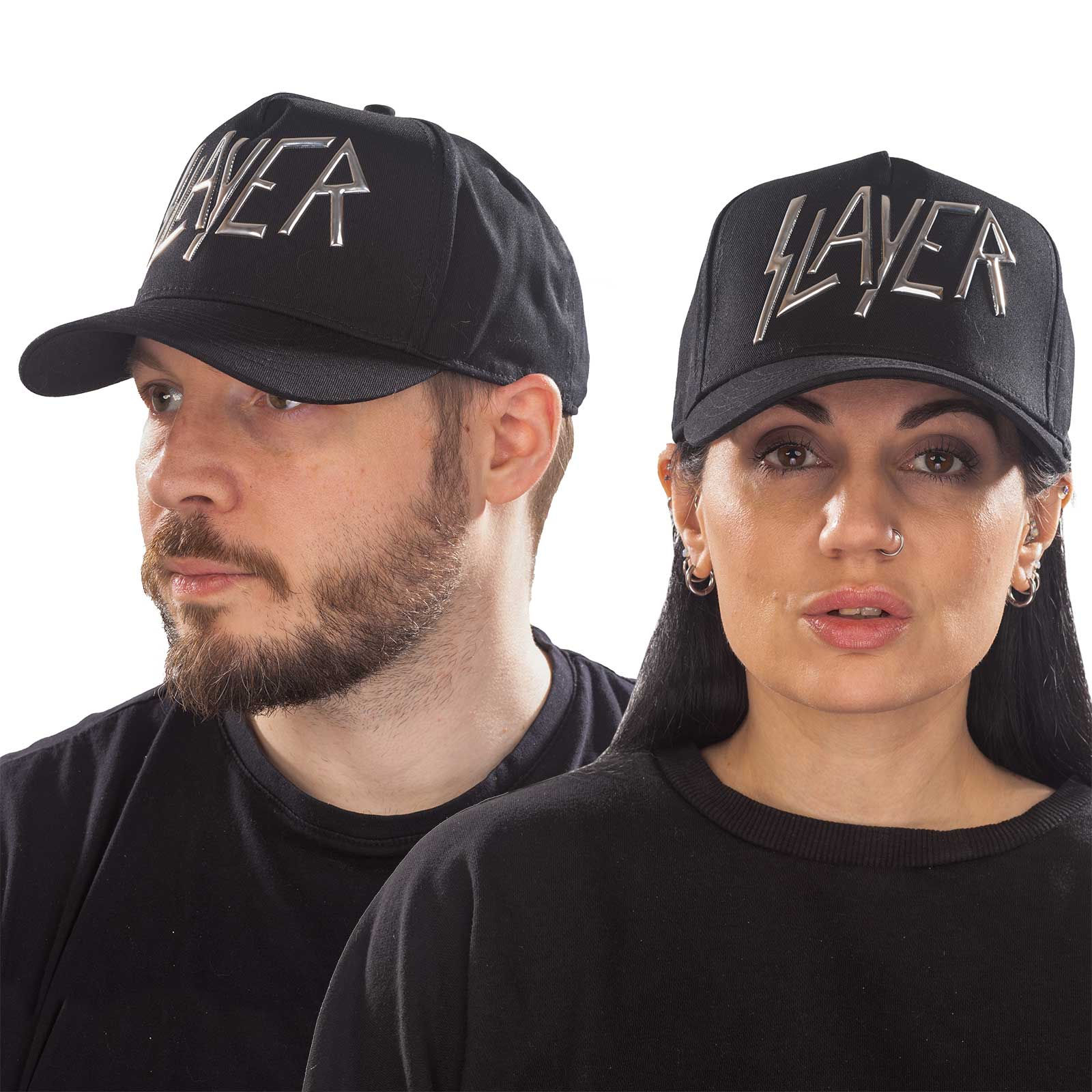 Slayer Baseball Cap - Logo sonic silver