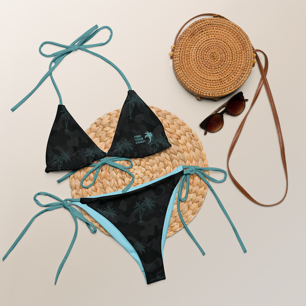 Miniatura: Palm Camo UPF 50 Recycled Bikini