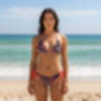 Olivia String Bikini Set front view