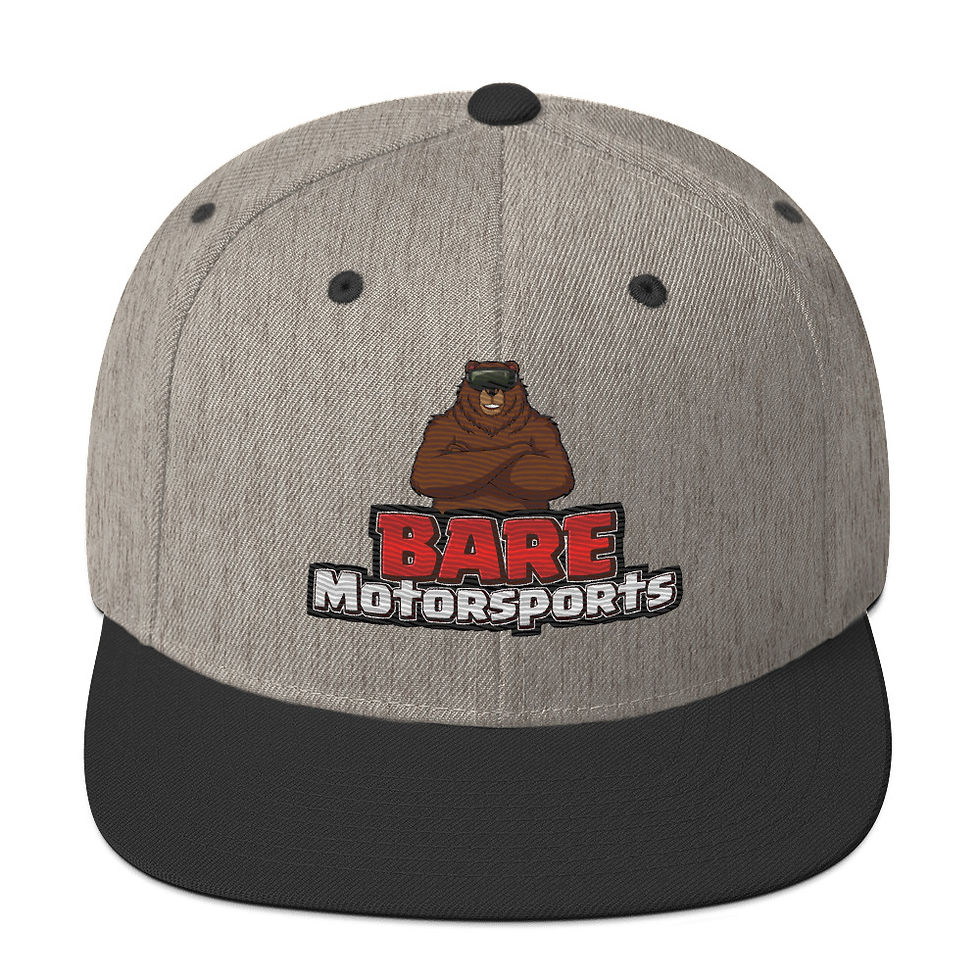 BARE GOGGLES SNAPBACK HAT