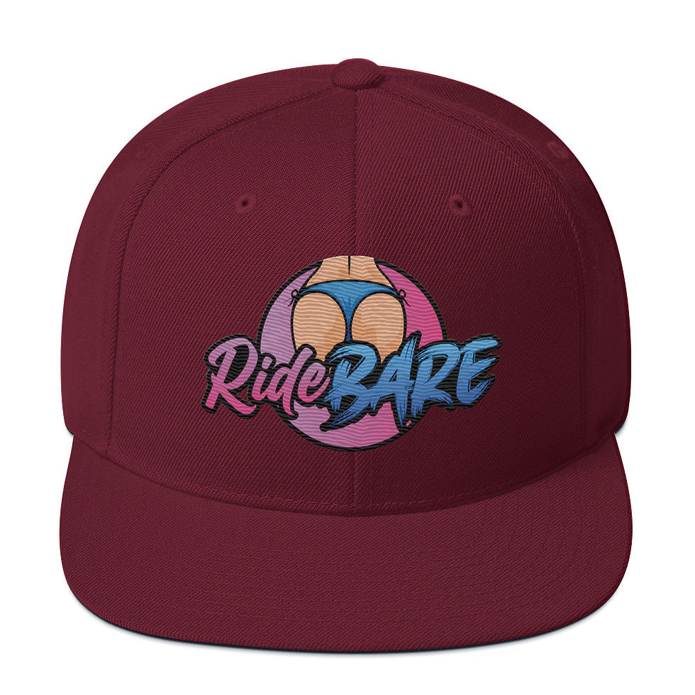 Thumbnail: CHEEKY RIDE BARE SNAPBACK HAT