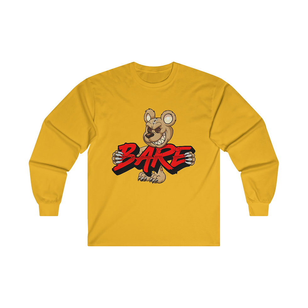 Thumbnail: EVIL TEDDY BARE LONG SLEEVE T-SHIRT