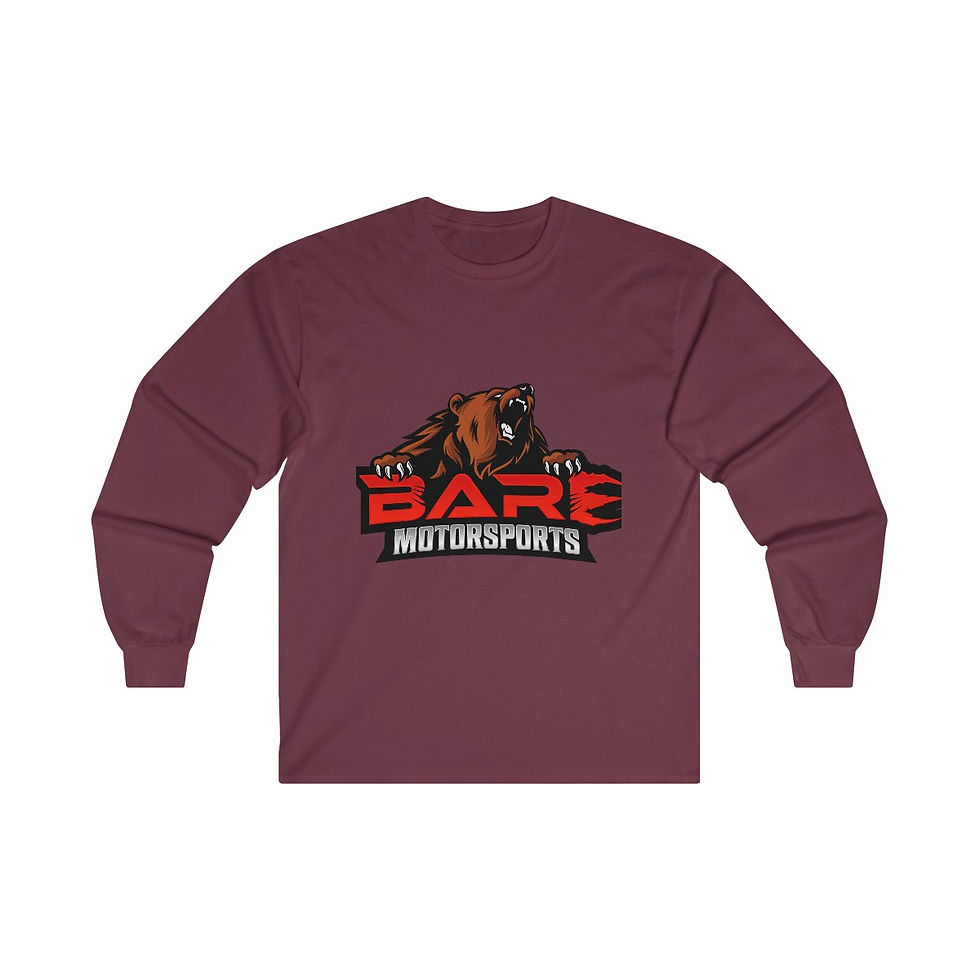 Thumbnail: BARE MOTORSPORTS ADULT LONG SLEEVE T SHIRT
