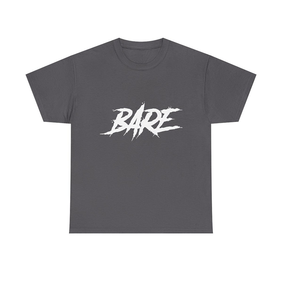 Thumbnail: BARE WHITE SCRIPT T-SHIRT