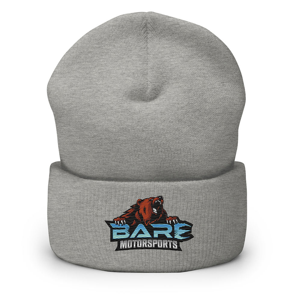 Thumbnail: BARE MOTO BL CUFFED BEANIE