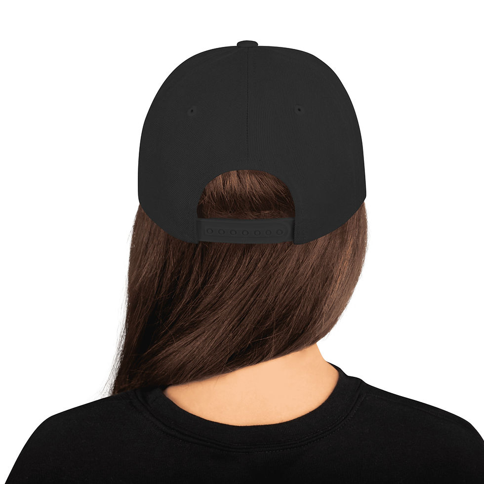 Thumbnail: RIDE BARE SCRIPT SNAPBACK HAT