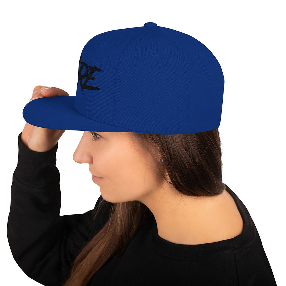 Thumbnail: BARE SCRIPT SNAPBACK HAT