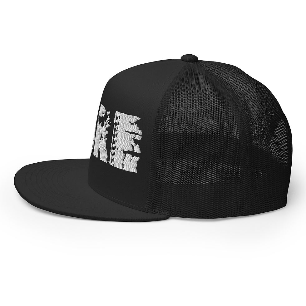 Thumbnail: BARE BURNOUT TRUCKER SNAPBACK HAT
