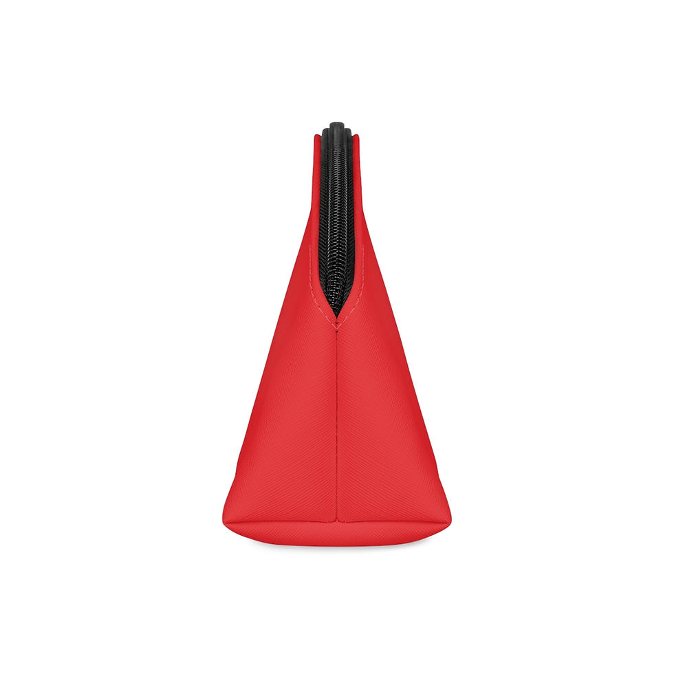 Thumbnail: EVIL TEDDY BARE RED MAKEUP BAG