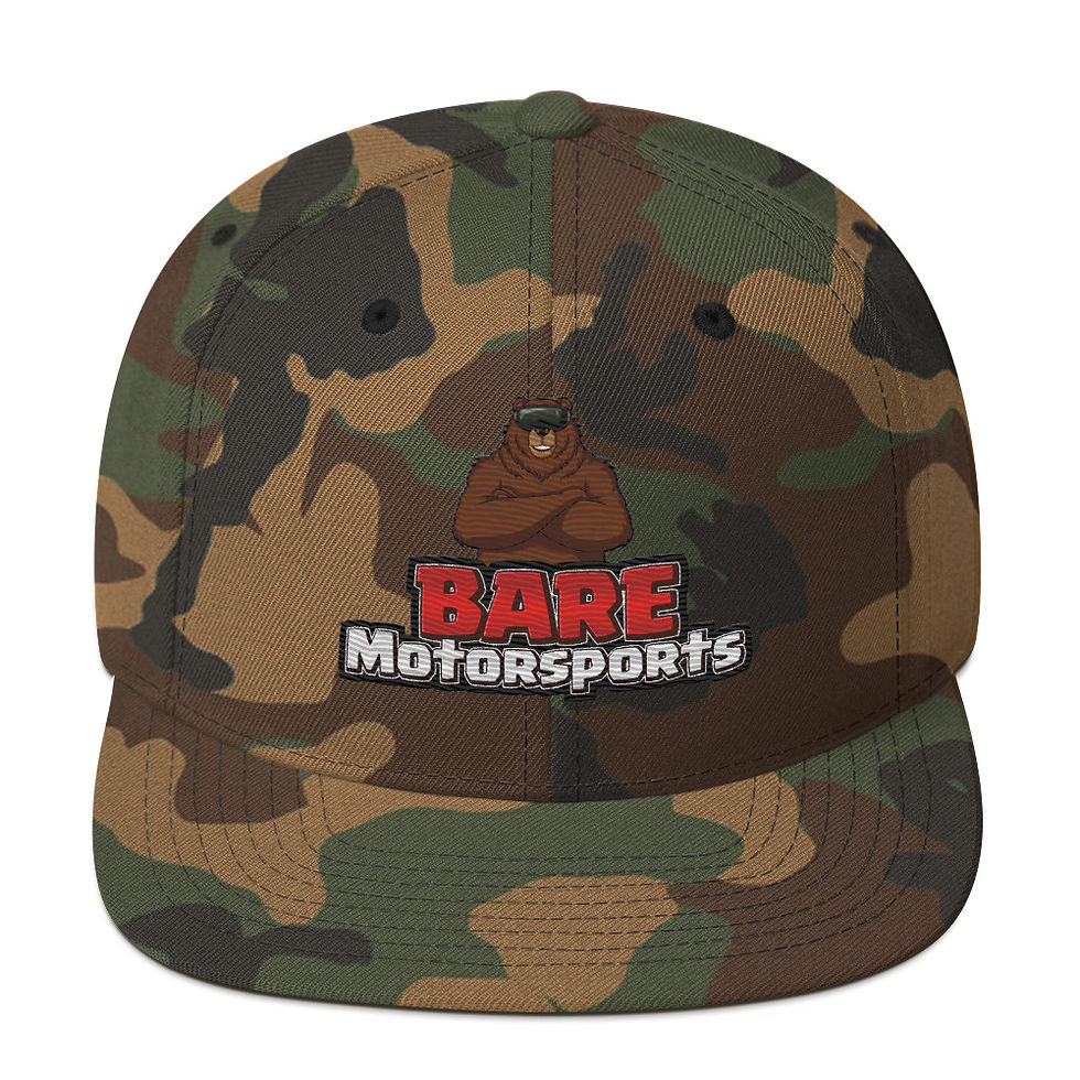Thumbnail: BARE GOGGLES SNAPBACK HAT